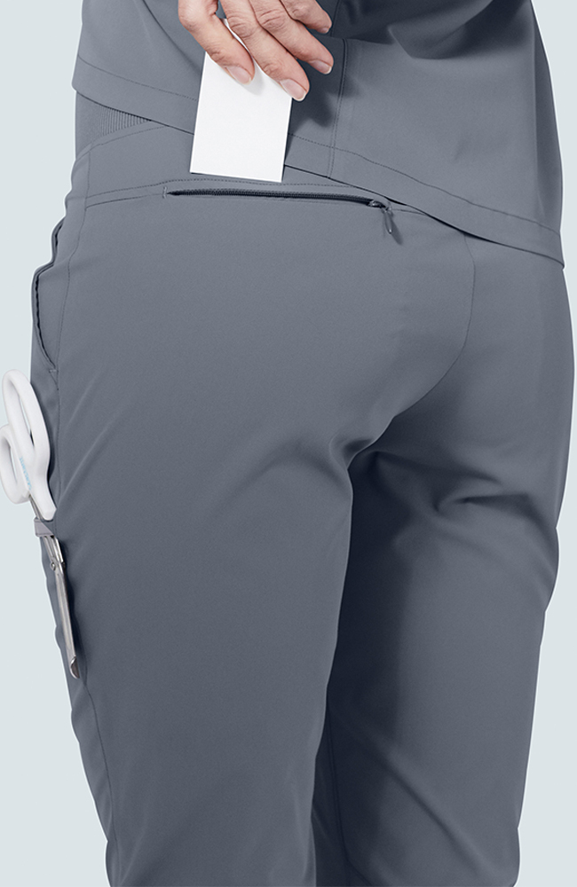 Women's Argon Scrub Pant, GRE Grey | grey, large
