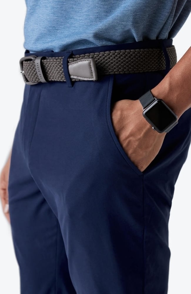 Men's Inertia Chino Scrub Pant, NAV Navy Blue | navy, large