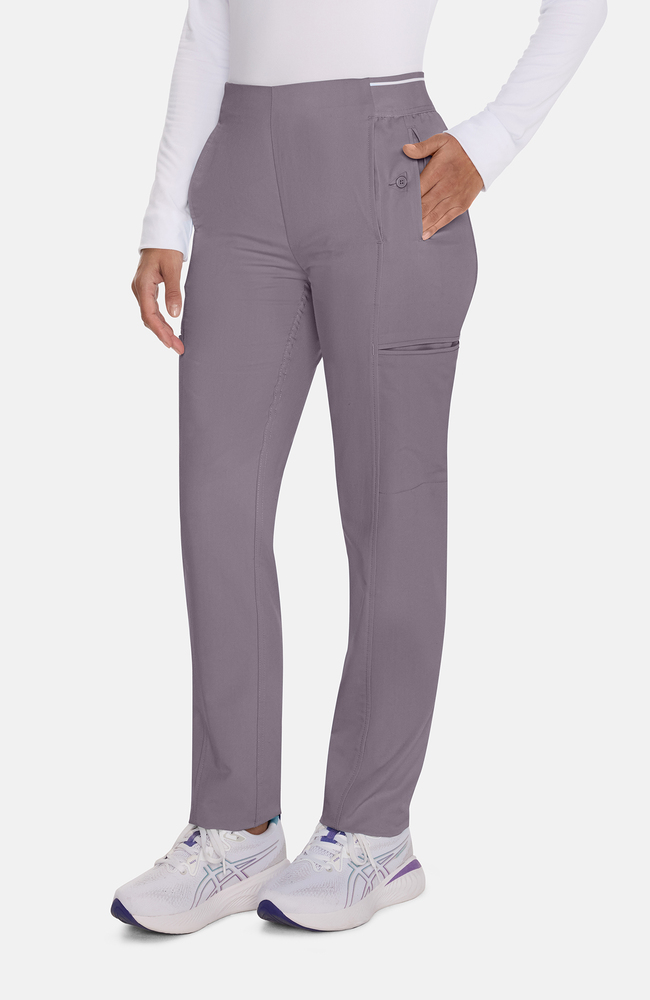 Women's Tapered Cropped Scrub Pant, MIN Mink, large