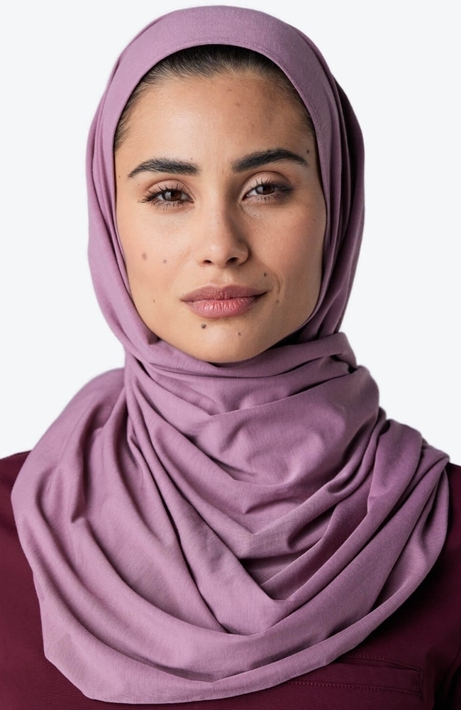 Women's Medical Hijab, DRS Dusty Rose | purple, large