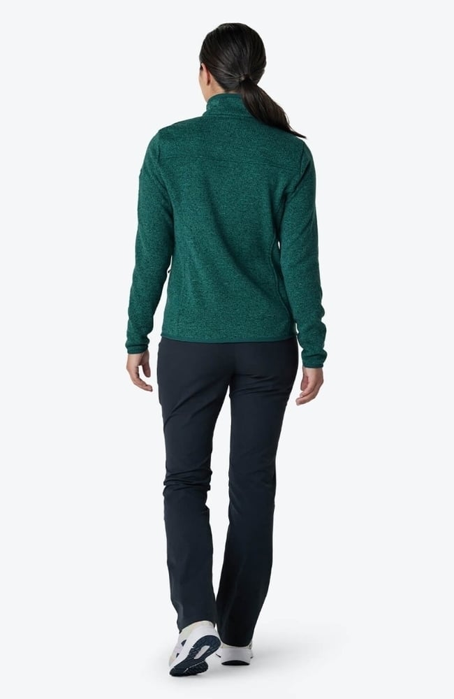 Women's Strata Sweater Fleece Jacket, JAD Jade | green, large