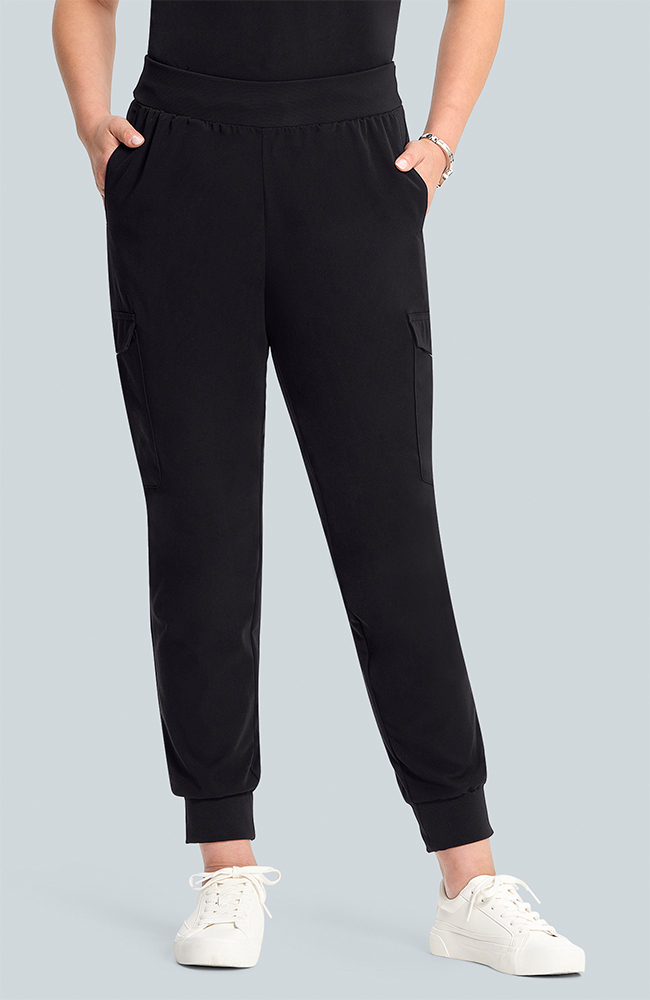 Women's Bosque 5-Pocket Jogger Scrub Pant, BLK Black | black, large