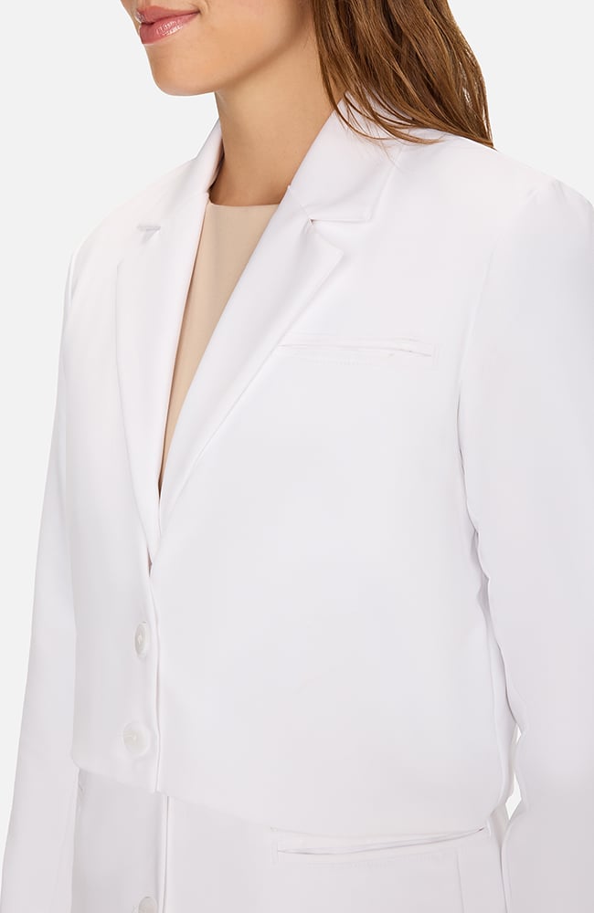 Women's 29" Convertible Blazer, WHT White | white, large