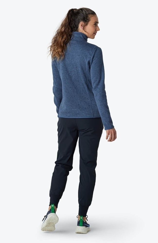 Women's Strata Sweater Fleece Jacket, SBL Slate Blue | blue, large