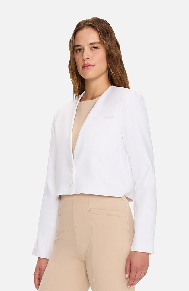 Women's 29" Convertible Blazer, WHT White | white, large