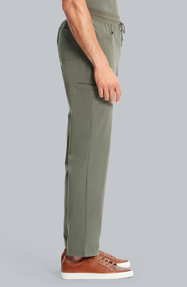 Men's Zephyr 5-Pocket Straight Leg Scrub Pant, OLV Olive | olive, large