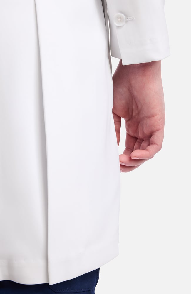 Women's Marie 36&frac34;" Lab Coat, WHT White | white, large