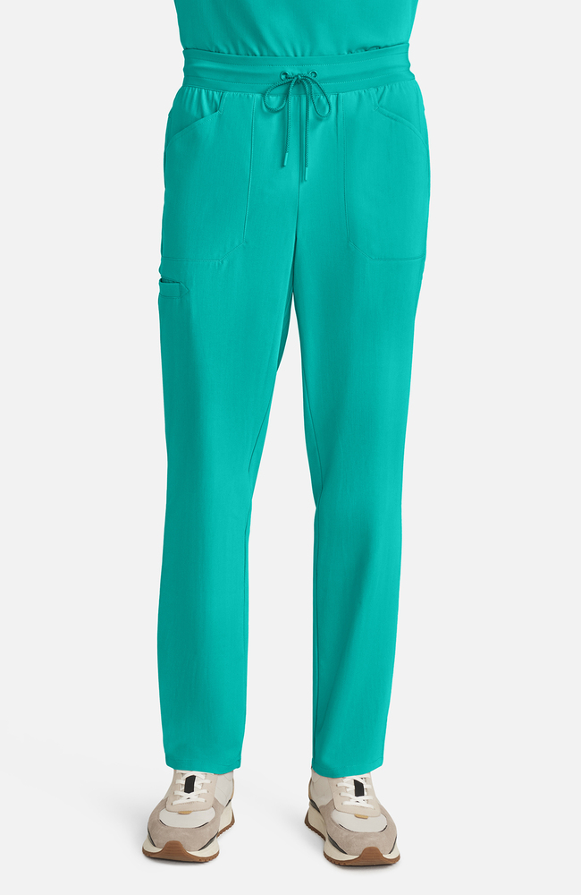 Men's Zephyr 5-Pocket Straight Leg Scrub Pant, SGR Surgical Green | green, large