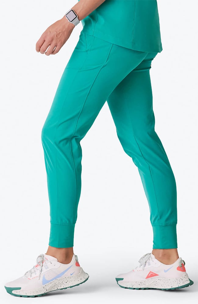Women's Helio Jogger Scrub Pant, SUR Surgical Green | green, large