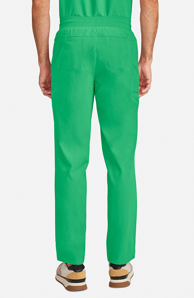 Men's Scrub Set: Vapor 3-Pocket Top &  Zephyr Straight Leg Pant, SGR Surgical Green, large