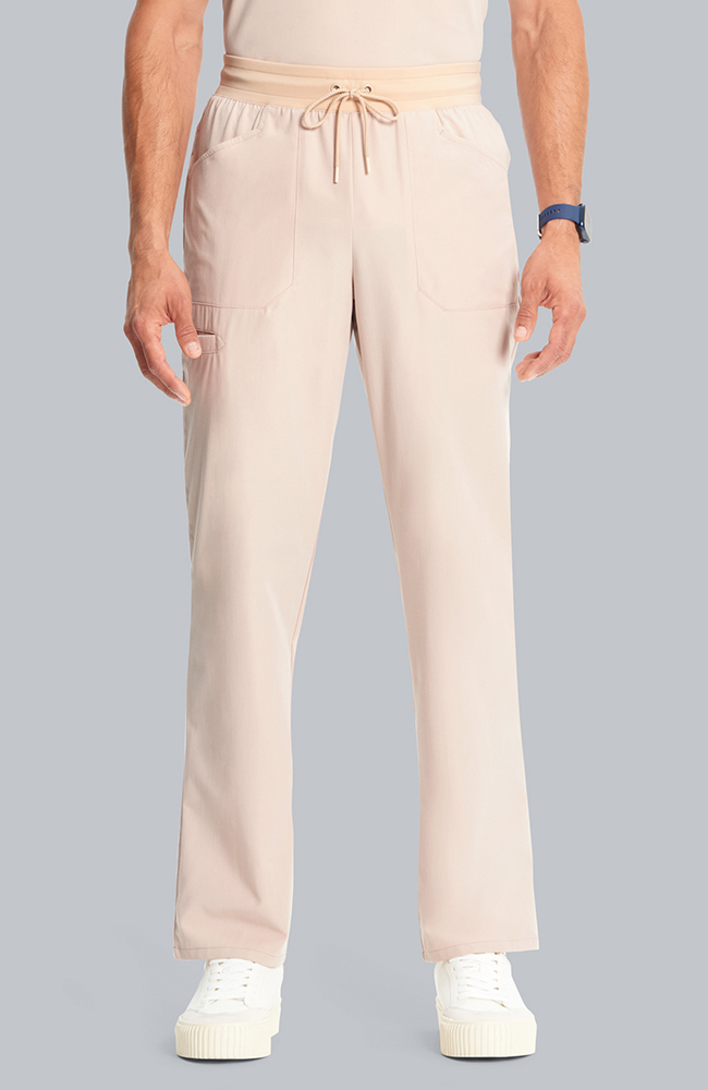 Men's Zephyr 5-Pocket Straight Leg Scrub Pant, TAT Toasted Tan | brown, large