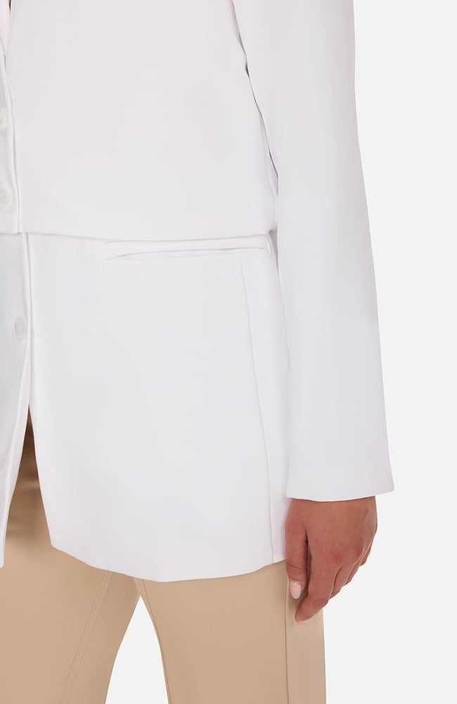 Women's 29" Convertible Blazer, WHT White | white, large