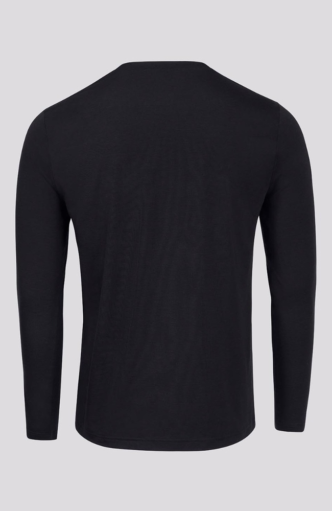 Men's Long Sleeve Eco T-Shirt, BLK Black | black, large