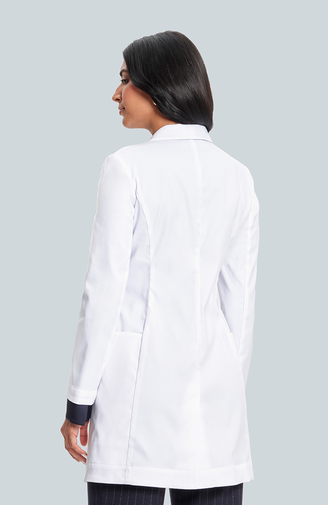 Women's Merit P. Slim Fit 31" Lab Coat, WHT White | white, large