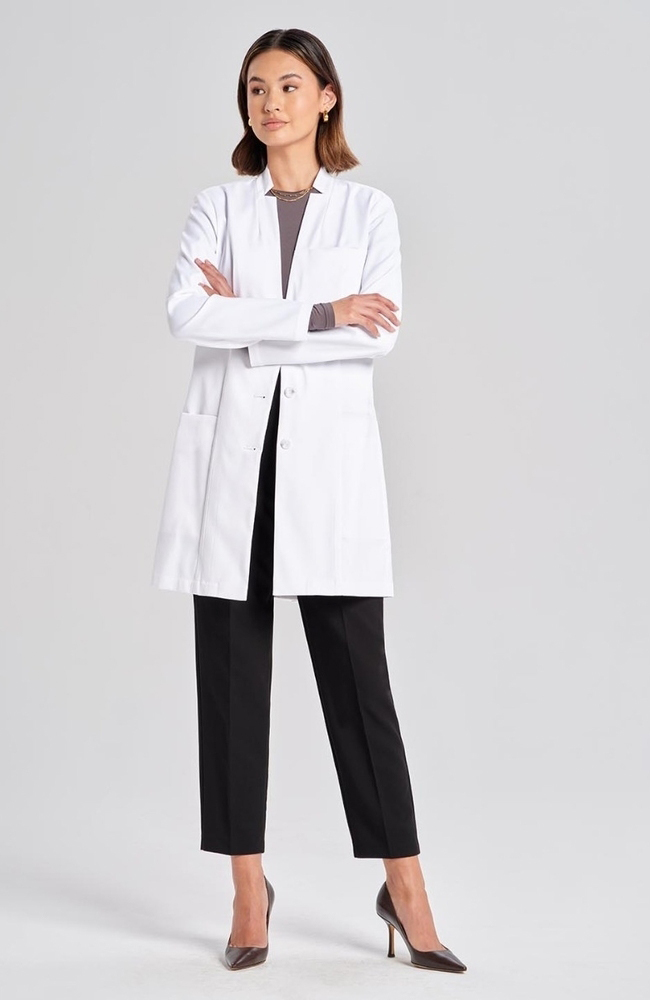 Women's Anandi Slim Fit 34¾" Lab Coat, , large