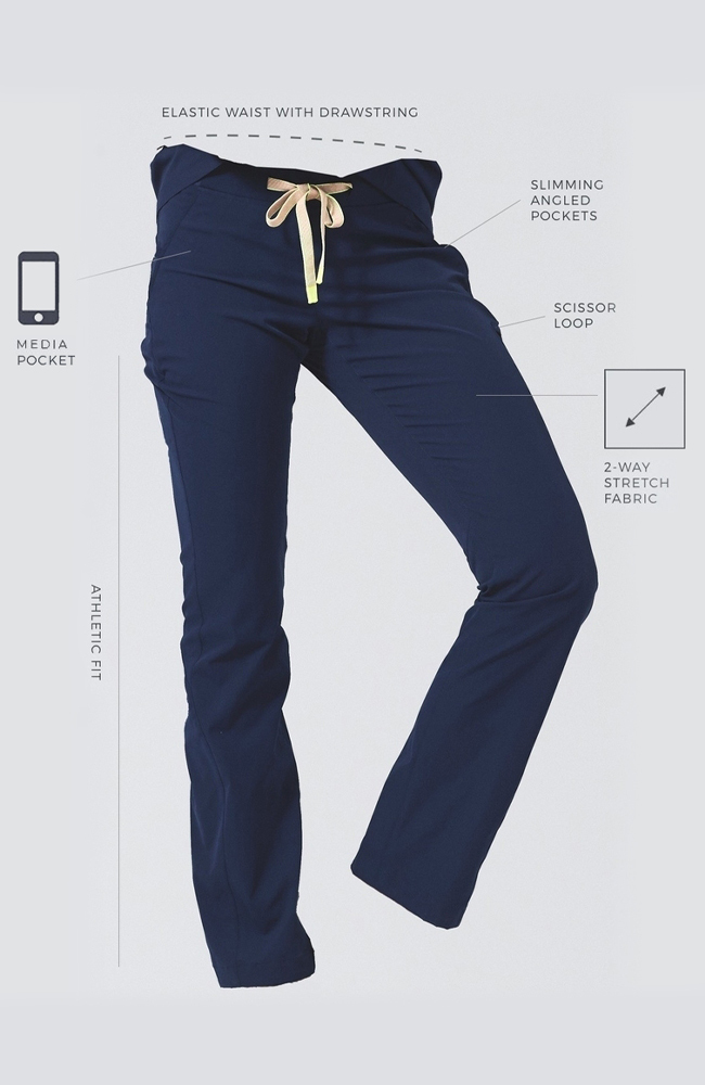 Women's Argon Scrub Pant, SNG Sangria | wine, large