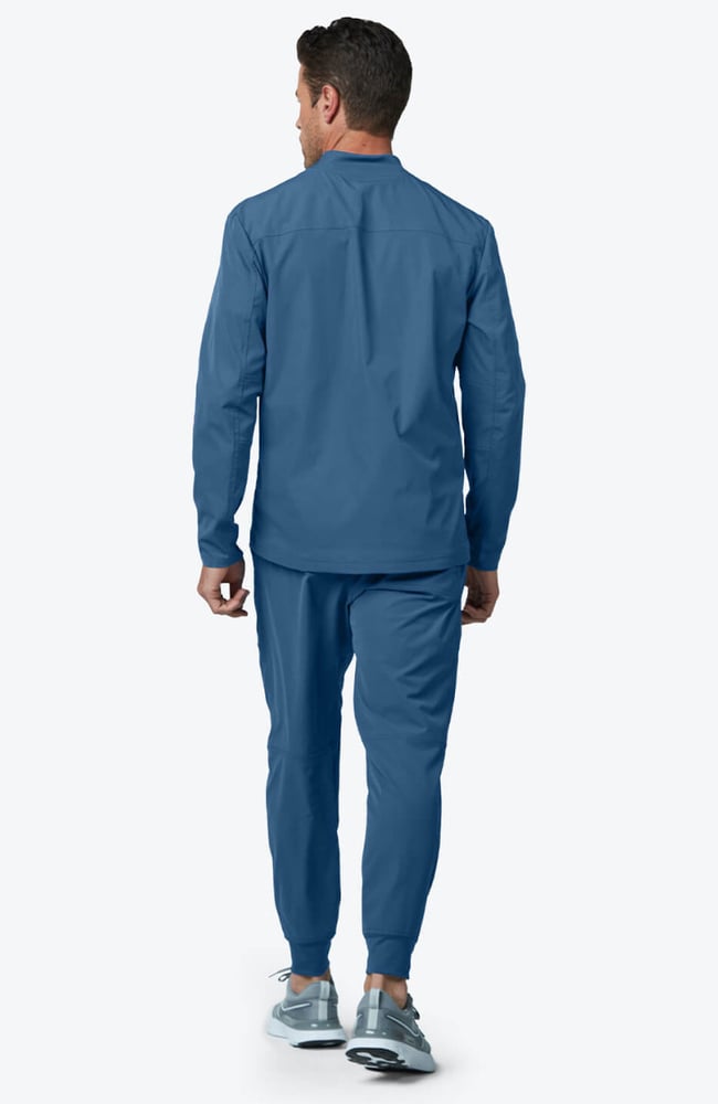 Men's Ascent Jogger Scrub Pant, OCE Ocean | blue, large