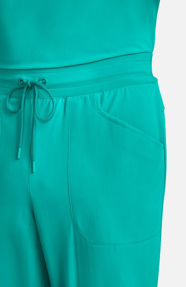 Men's Zephyr 5-Pocket Straight Leg Scrub Pant, SGR Surgical Green | green, large