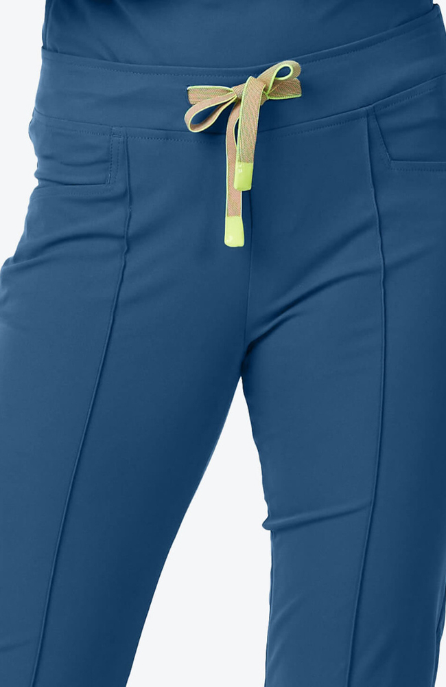 Women's Pixel 4 Pocket Scrub Pant, OCE Ocean, large