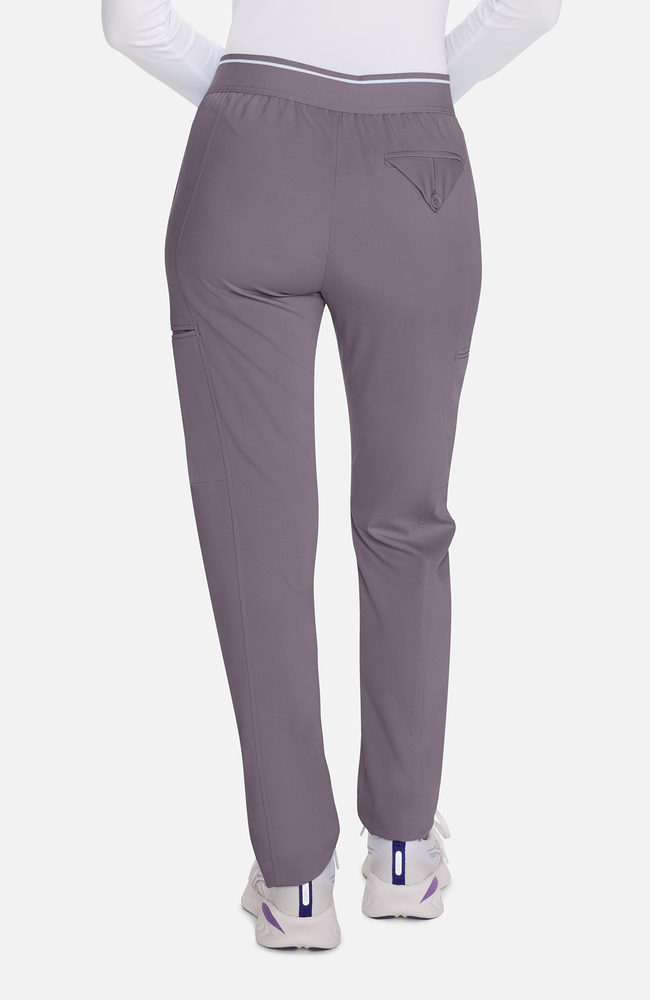 Women's Tapered Cropped Scrub Pant, MIN Mink, large