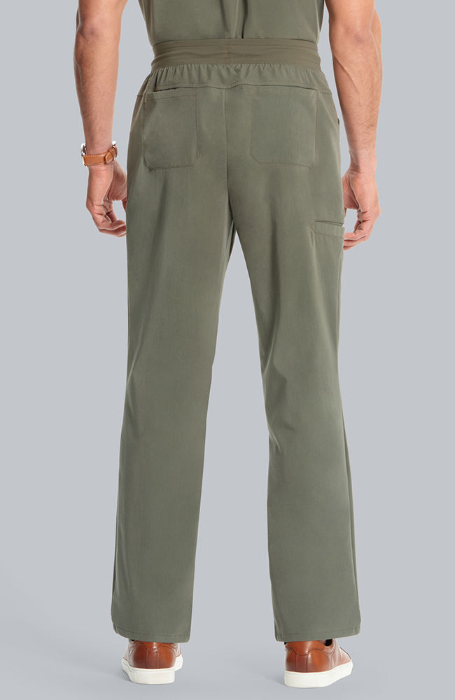Men's Zephyr 5-Pocket Straight Leg Scrub Pant, OLV Olive | olive, large