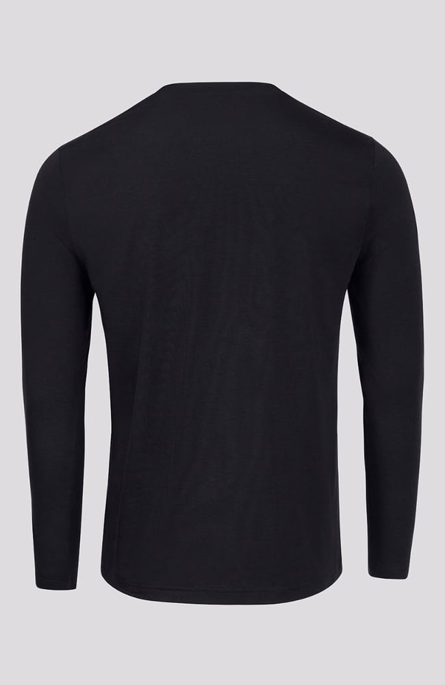 Men's Long Sleeve Eco T-Shirt, BLK Black, large