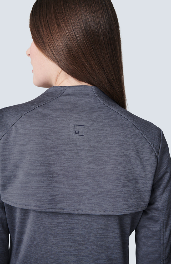 Women's Ionic Scrub Jacket, GRA Graphite | grey, large