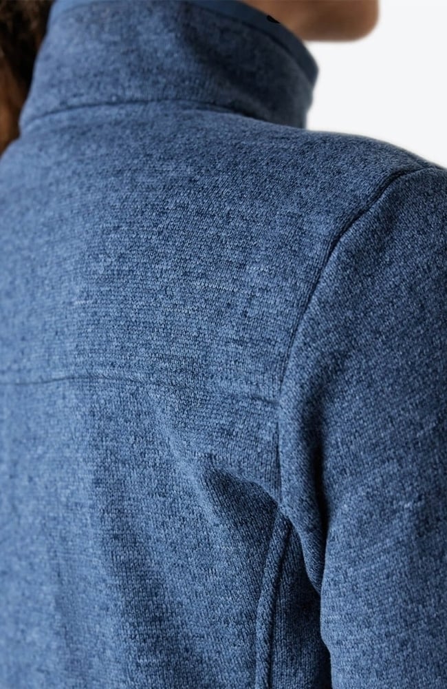 Women's Strata Sweater Fleece Jacket, SBL Slate Blue | blue, large