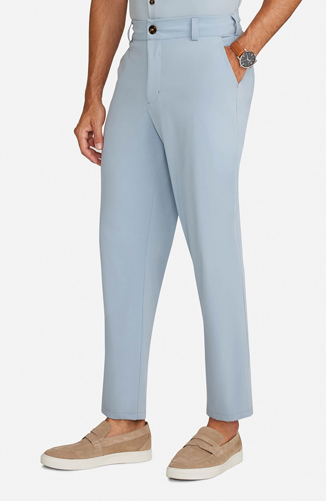 Men's Cuffed Trouser Scrub Pant, SOS Solar Slate | blue, large