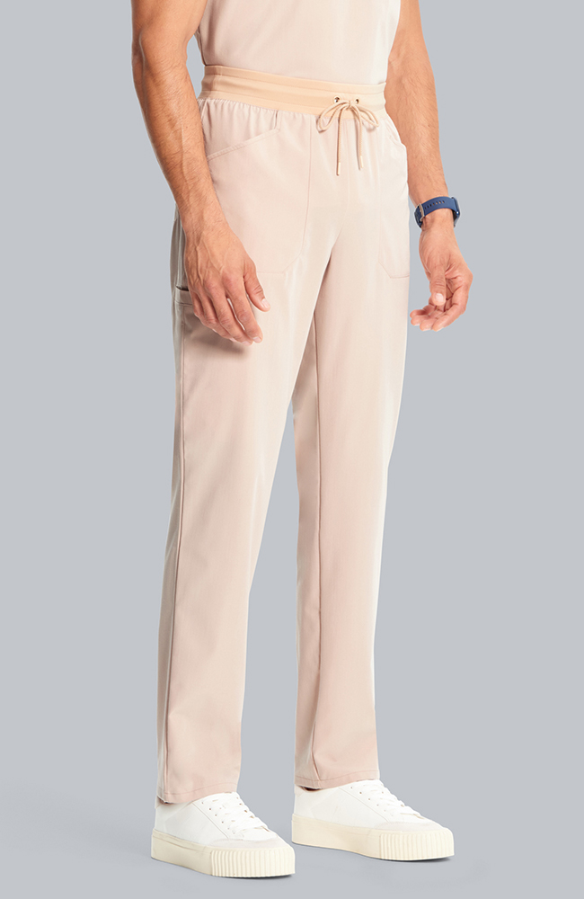 Men's Zephyr 5-Pocket Straight Leg Scrub Pant, TAT Toasted Tan | brown, large