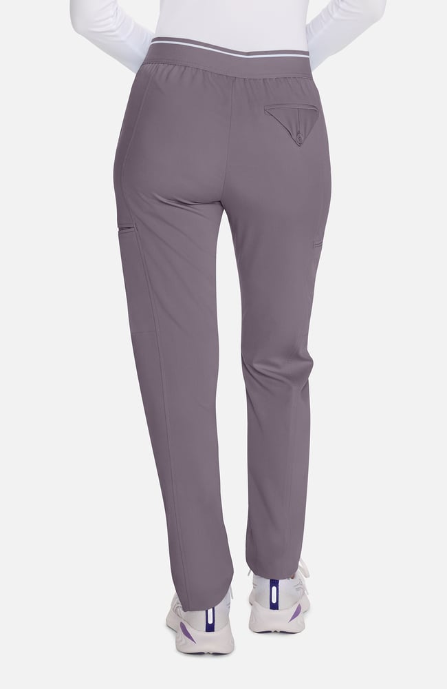 Women's Tapered Cropped Scrub Pant, MIN Mink, large