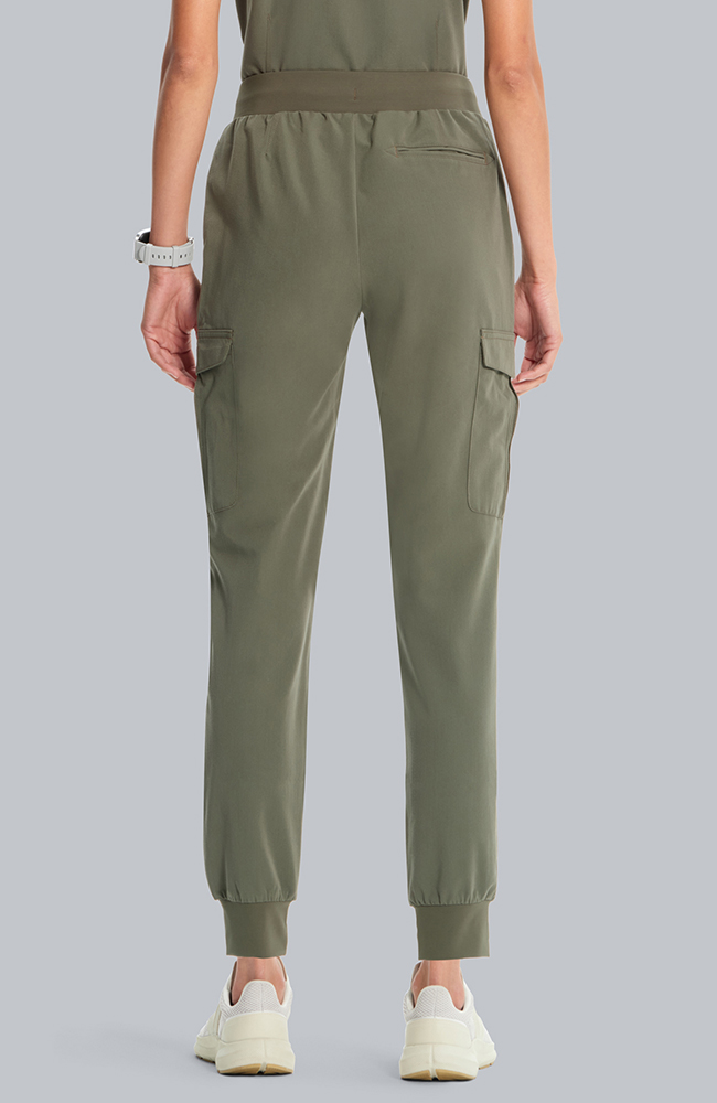 Women's Bosque 5-Pocket Jogger Scrub Pant, OLV Olive | olive, large