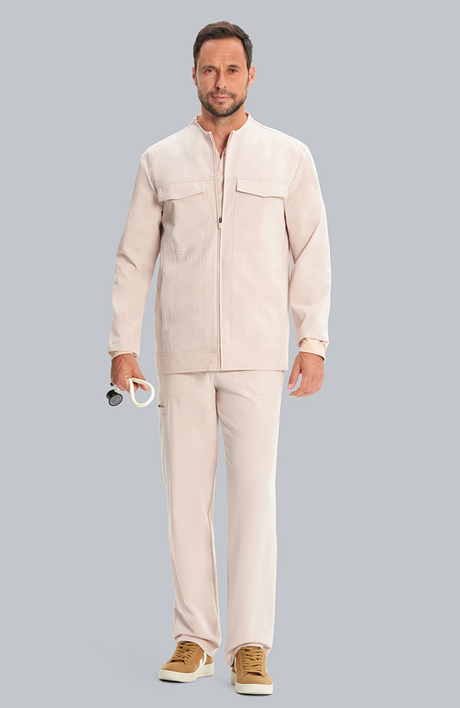 Men's Equinox 4-Pocket Scrub Jacket, TAT Toasted Tan, large