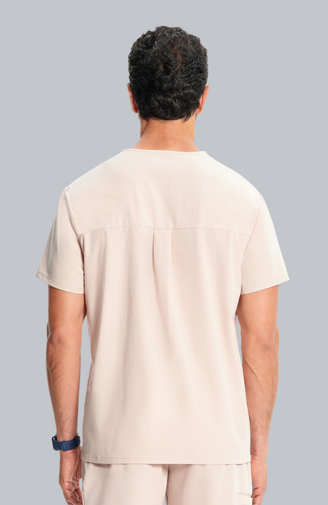 Men's Scrub Set: Vapor 3-Pocket Top &  Zephyr Straight Leg Pant, TAT Toasted Tan | brown, large