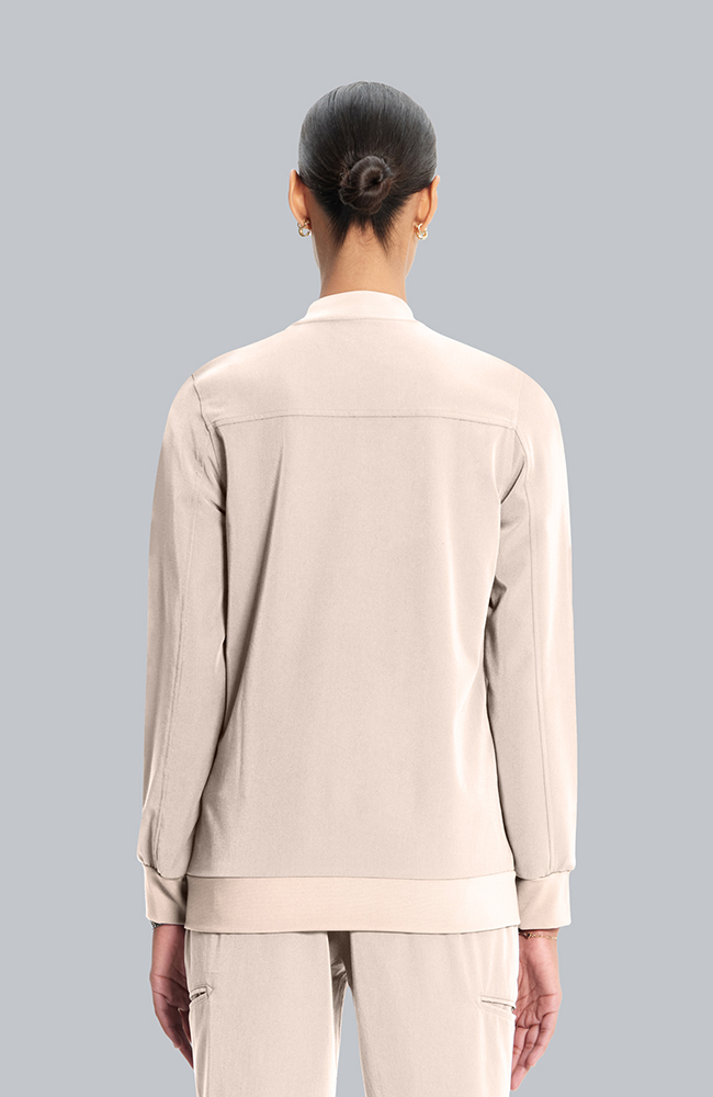 Women's Savannah 5-Pocket Scrub Jacket, TAT Toasted Tan | brown, large
