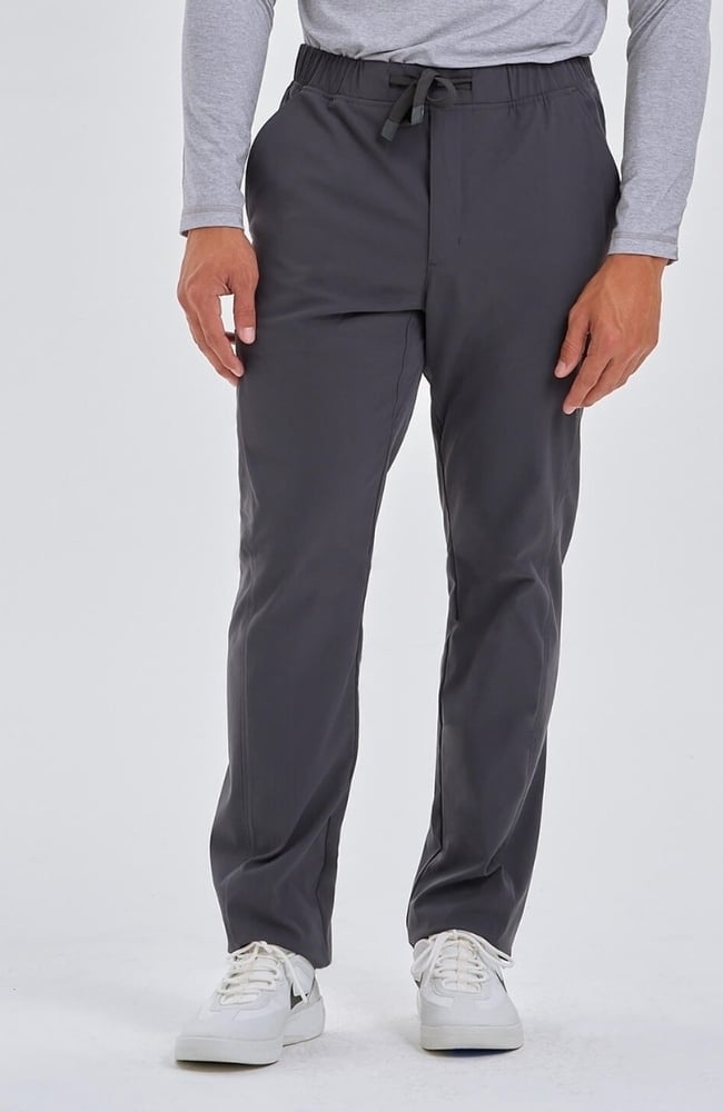 Men's Summit Cargo Drawstring Scrub Pant, PWT Pewter | pewter, large