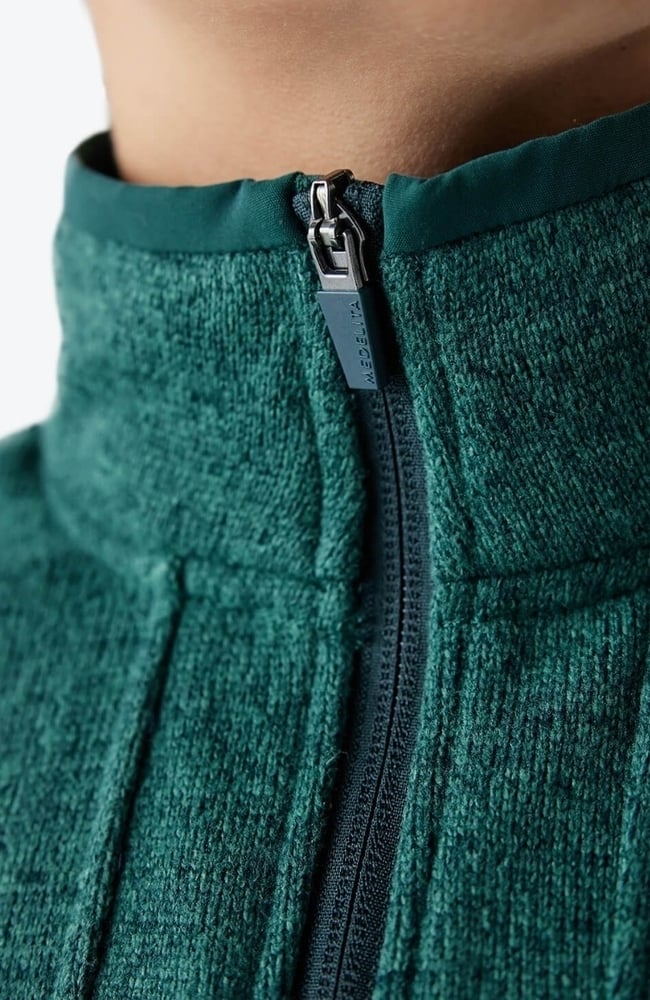 Women's Strata Sweater Fleece Jacket, JAD Jade | green, large