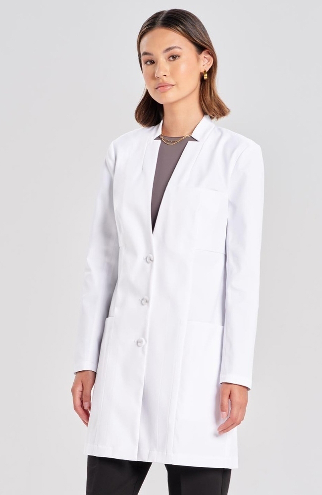Women's Anandi Slim Fit 34 3/4" Lab Coat Medelita