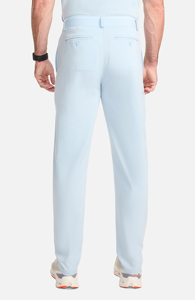 Men's Pintuck Tapered Scrub Pant, , large