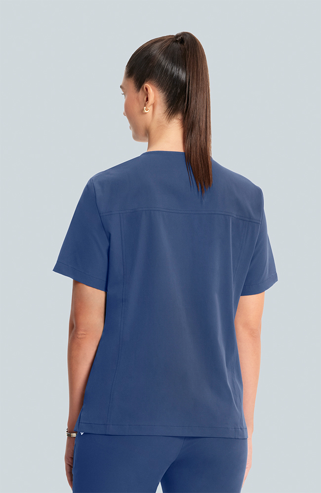 Women's Vista V-Neck Scrub Top, , large