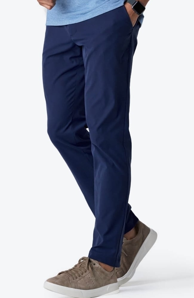 Men's Inertia Chino Scrub Pant, NAV Navy Blue | navy, large