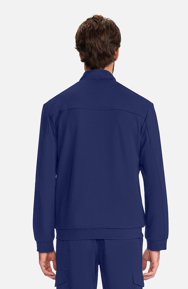 Men's Ponte Track Jacket, NAV Navy, large